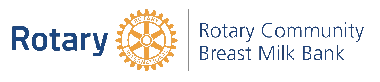 Rotary Community Breast Milk Bank logo